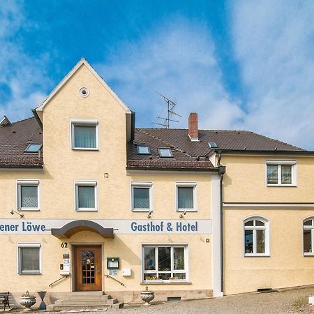 Hotel Goldener Loewe Gunzburg Bagian luar foto